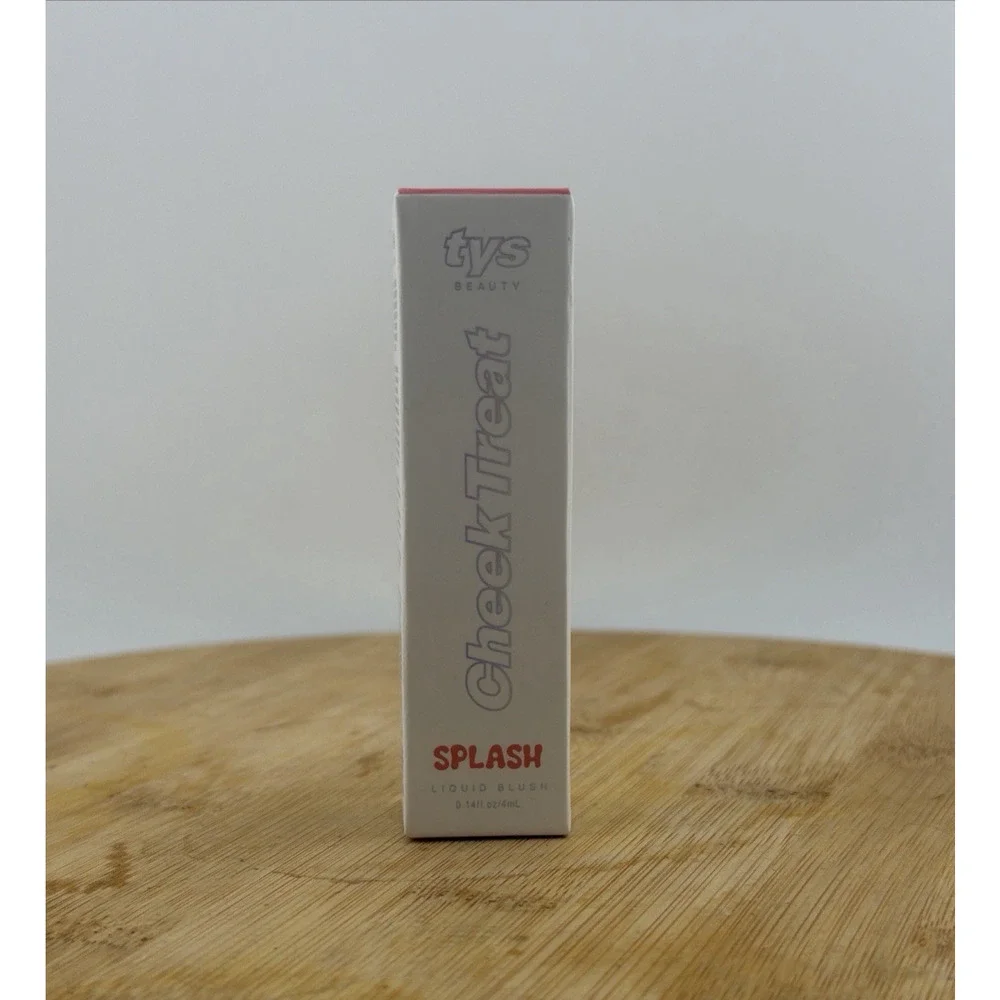 TYS Beauty Cheek Treat Liquid Blush Splash True Mauve 0.14 oz 4 mL New In Box